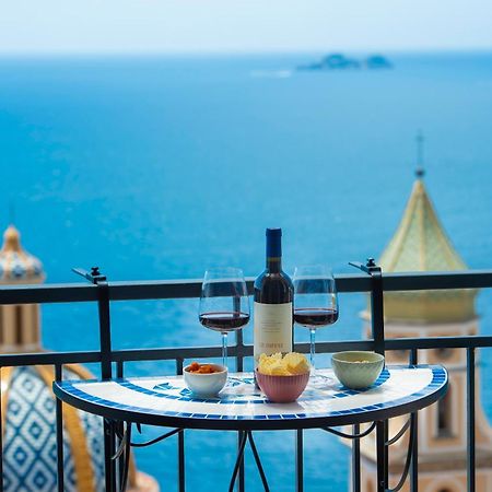 Casa Al Sole - La Terrazza Sul Mare Villa Praiano Bagian luar foto