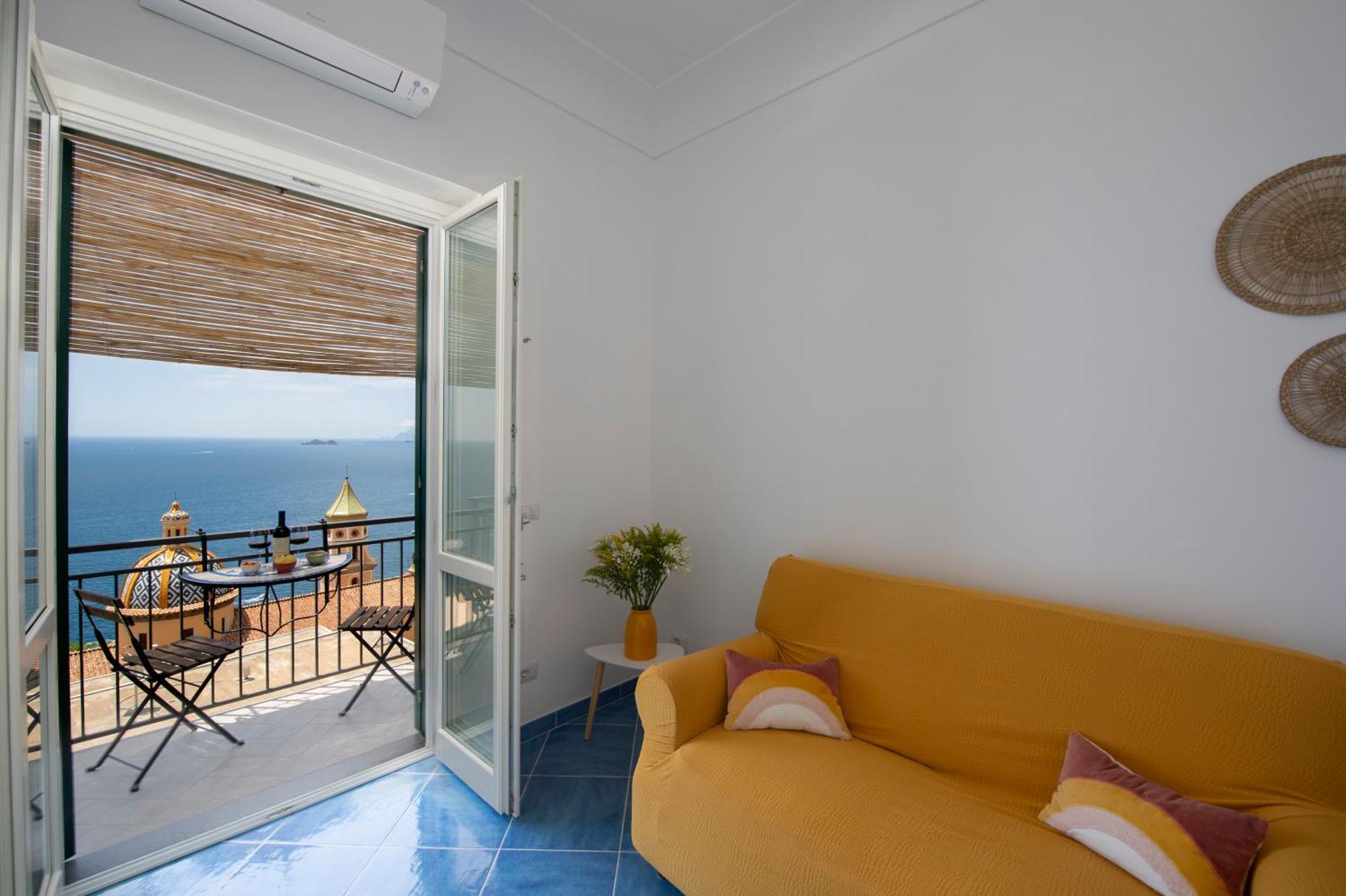 Casa Al Sole - La Terrazza Sul Mare Villa Praiano Bagian luar foto